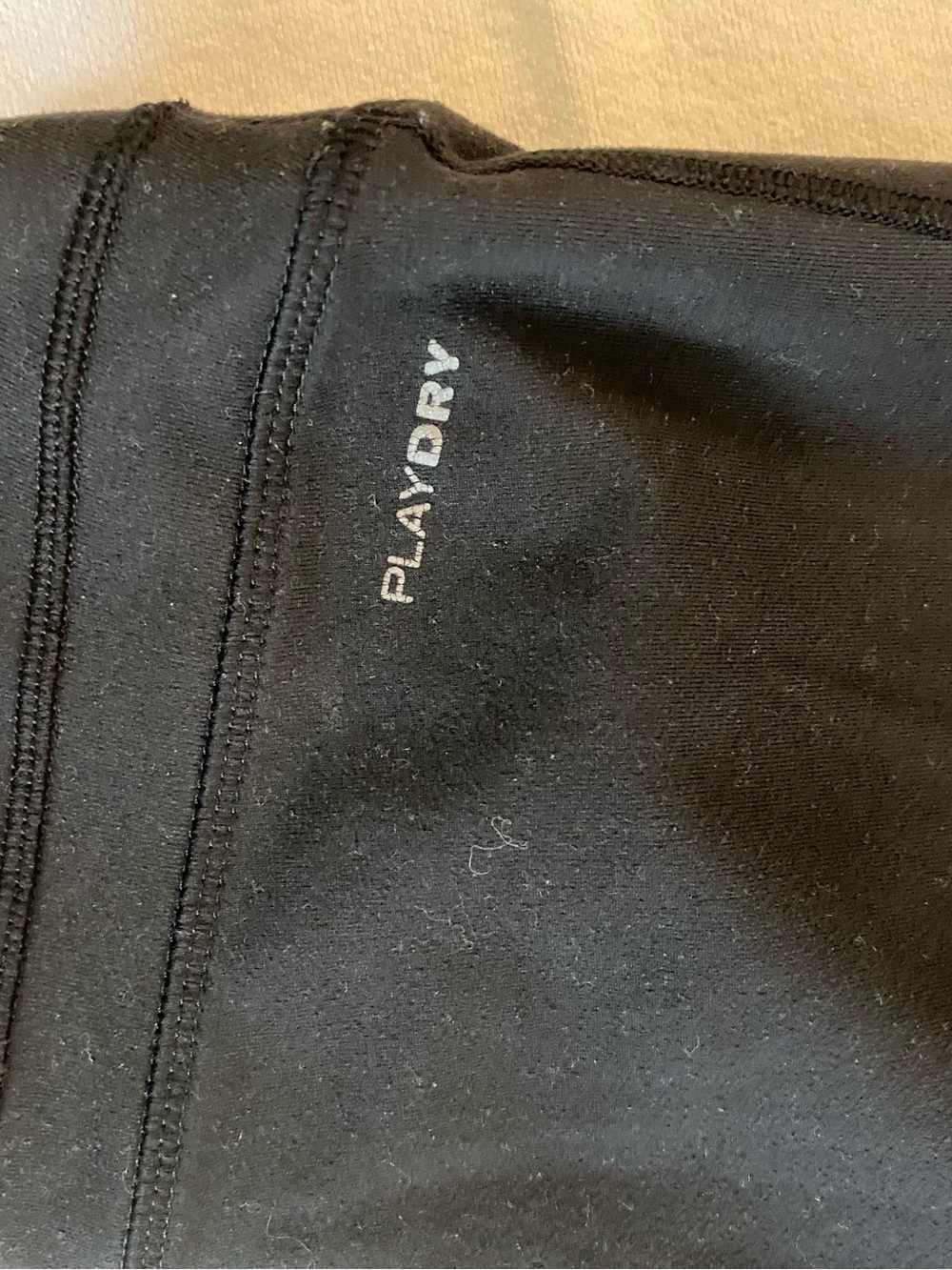 PLAYDRY Black Active Leggings Reebok